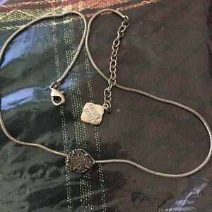 Elegant Silver Drusy Necklace by Kendra Scott